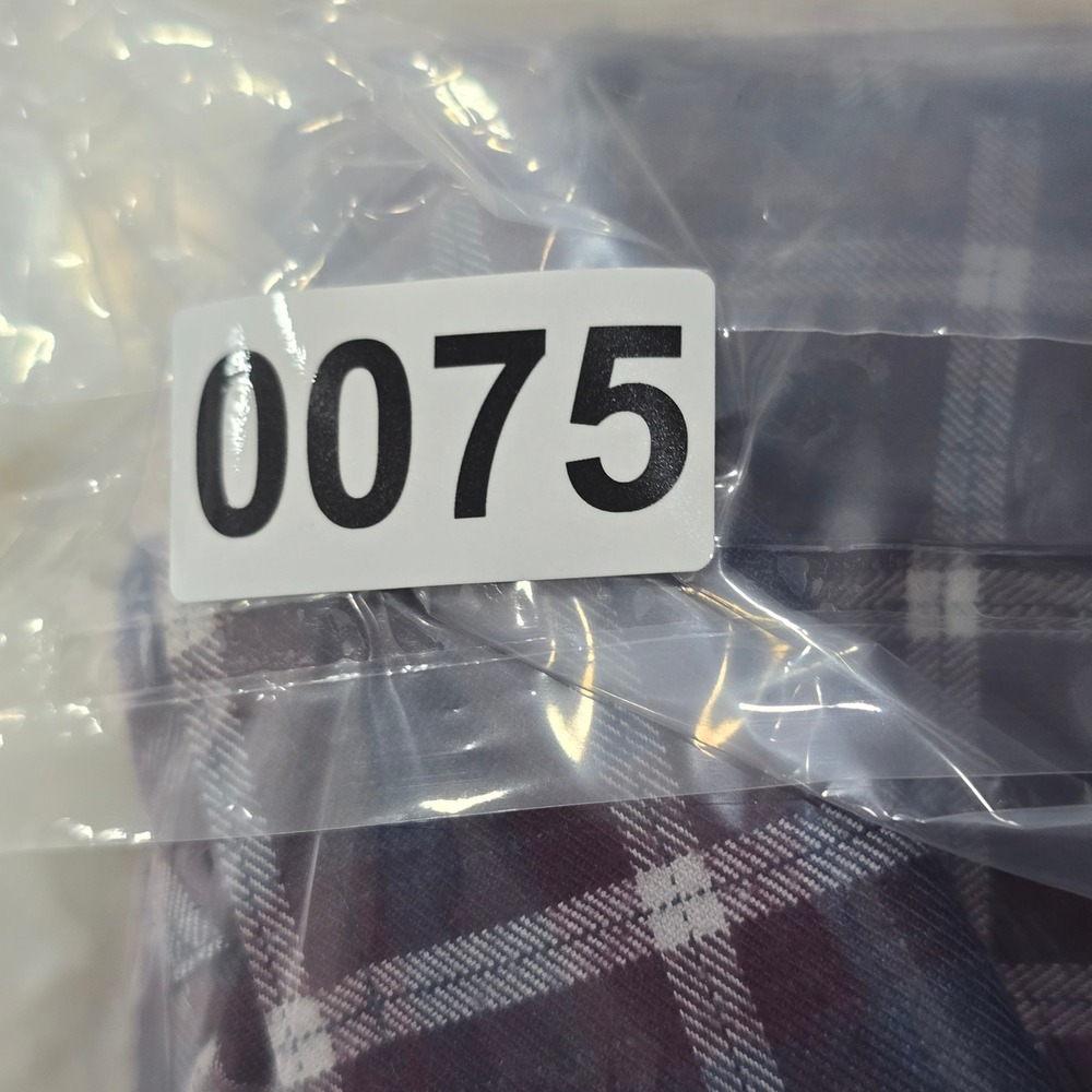 UNTUCKit Taurino Shirt Mens XL Burgundy Grey Plaid Slim Fit Long Sleeve - Picture 15 of 15
